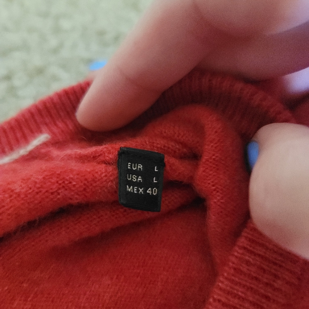100% Cashmere Massimo Dutti Sweater View 4